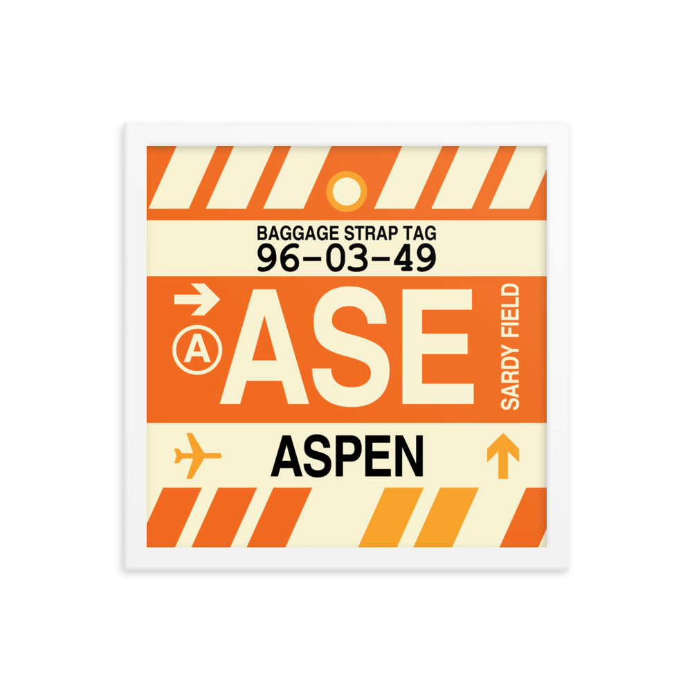 Travel-Themed Framed Print • ASE Aspen • YHM Designs - Image 13