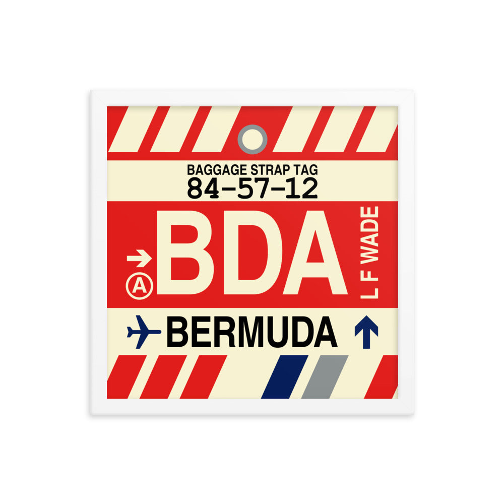 Travel-Themed Framed Print • BDA Bermuda • YHM Designs - Image 13