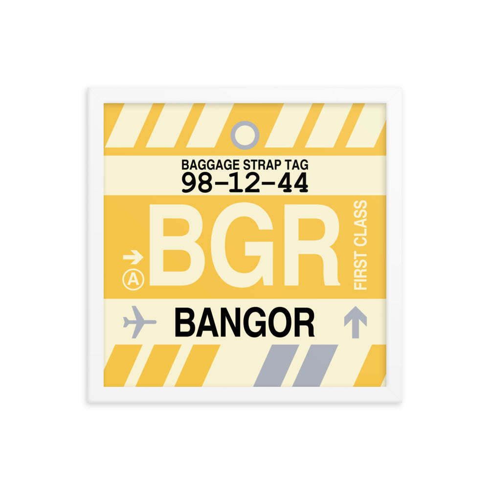 Travel-Themed Framed Print • BGR Bangor • YHM Designs - Image 13