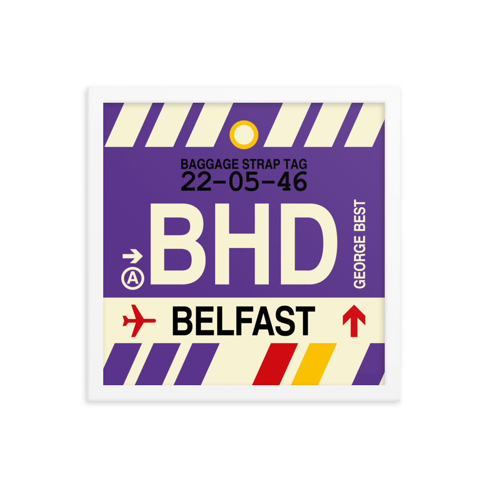 Travel-Themed Framed Print • BHD Belfast • YHM Designs - Image 13