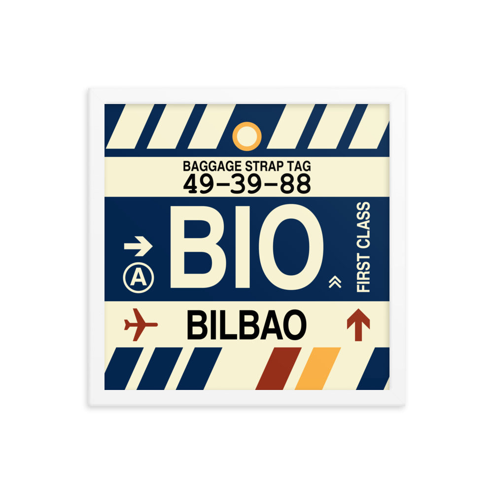 Travel-Themed Framed Print • BIO Bilbao • YHM Designs - Image 13
