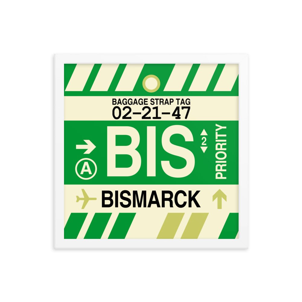 Travel-Themed Framed Print • BIS Bismarck • YHM Designs - Image 13