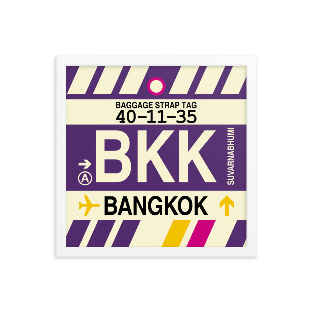 Travel-Themed Framed Print • BKK Bangkok • YHM Designs - Image 13