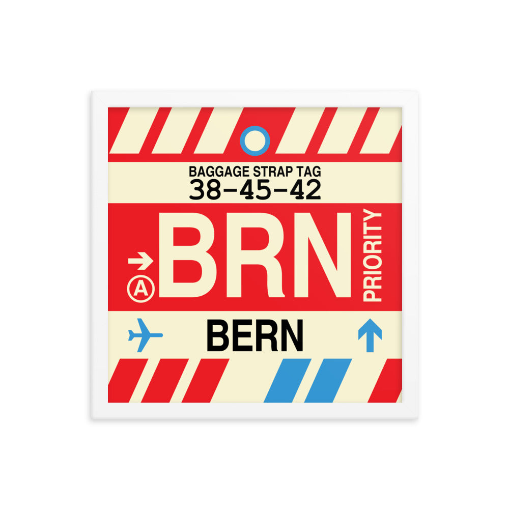 Travel-Themed Framed Print • BRN Bern • YHM Designs - Image 13
