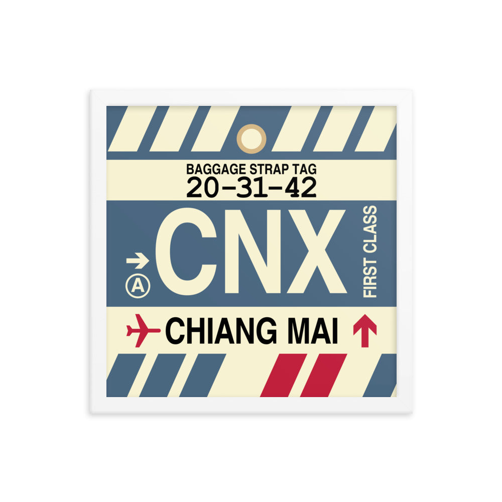 Travel-Themed Framed Print • CNX Chiang Mai Souvenir • YHM Designs - Image 13