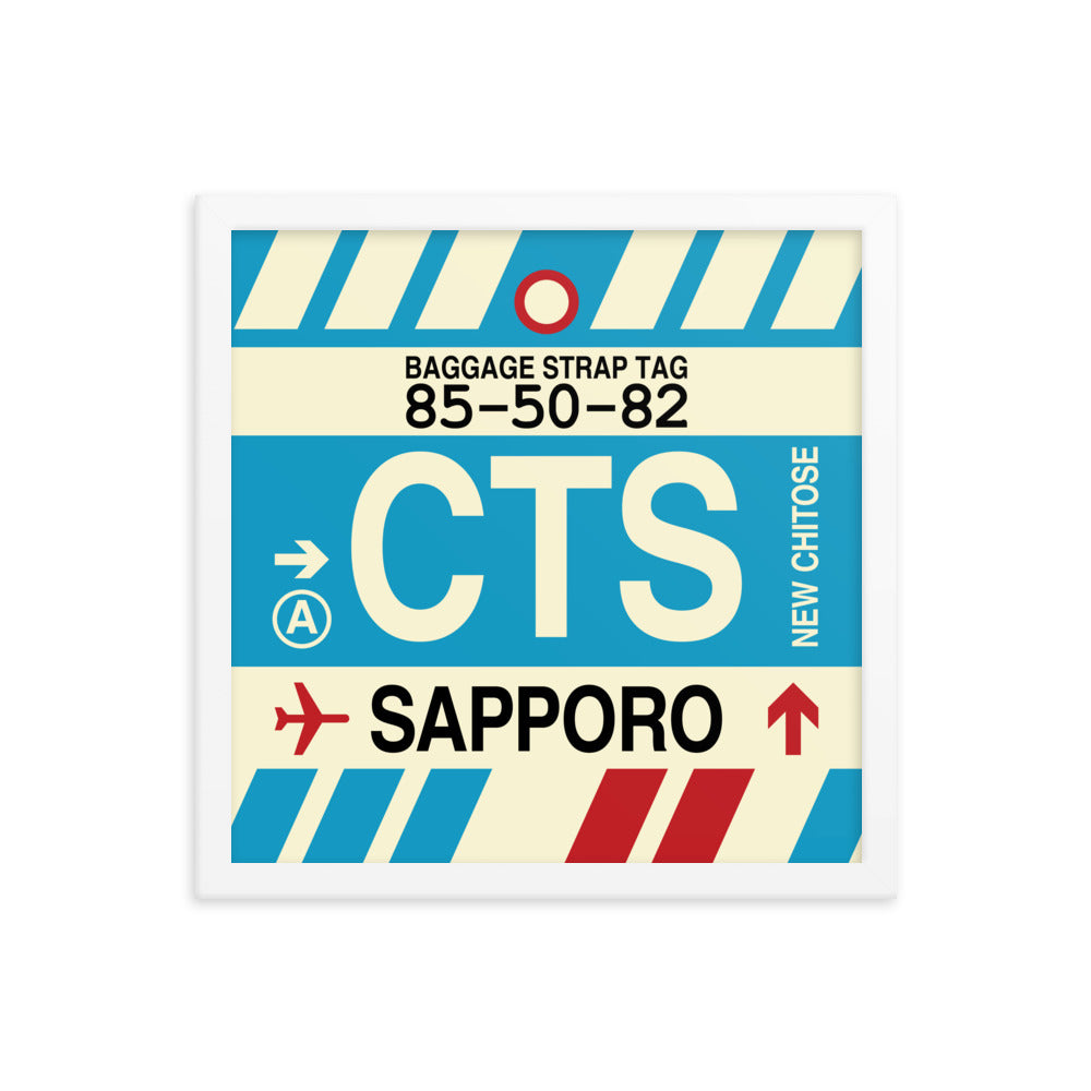 Travel-Themed Framed Print • CTS Sapporo Souvenir • YHM Designs - Image 13