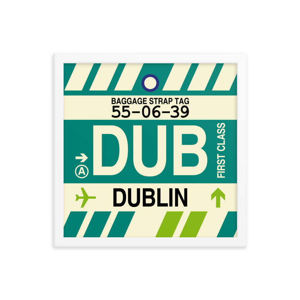 Travel-Themed Framed Print • DUB Dublin • YHM Designs - Image 13