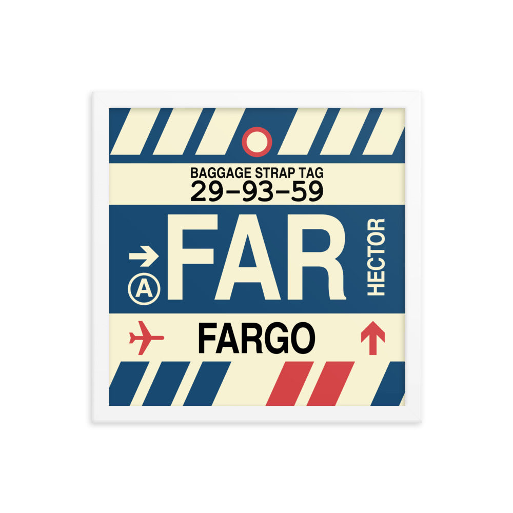Travel-Themed Framed Print • FAR Fargo • YHM Designs - Image 13