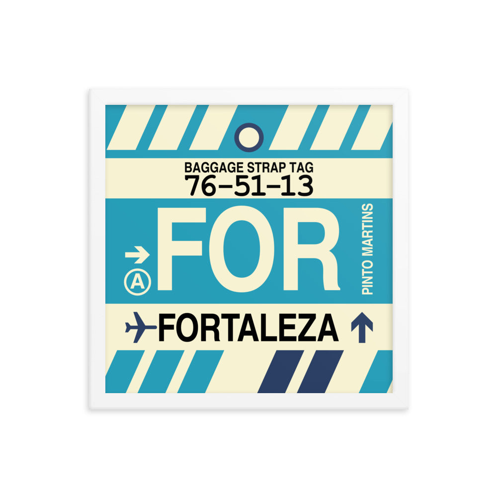Travel-Themed Framed Print • FOR Fortaleza • YHM Designs - Image 13