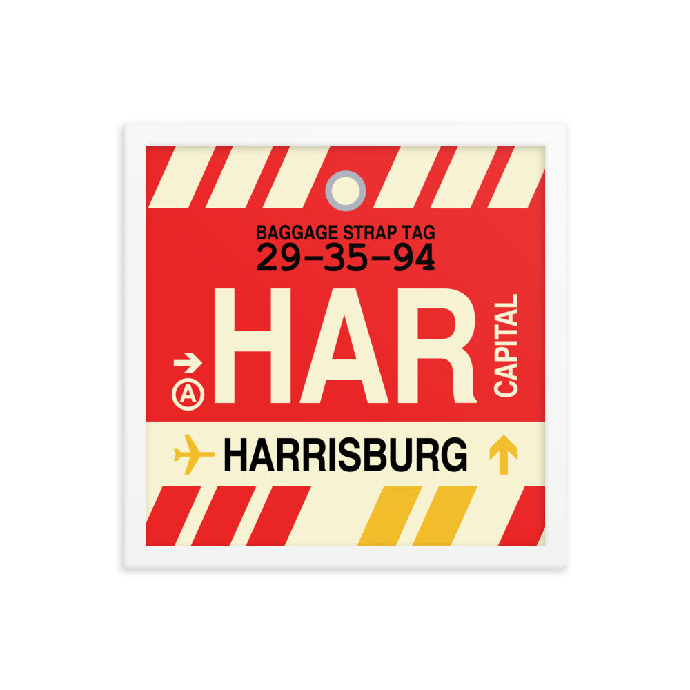 Travel-Themed Framed Print • HAR Harrisburg • YHM Designs - Image 13