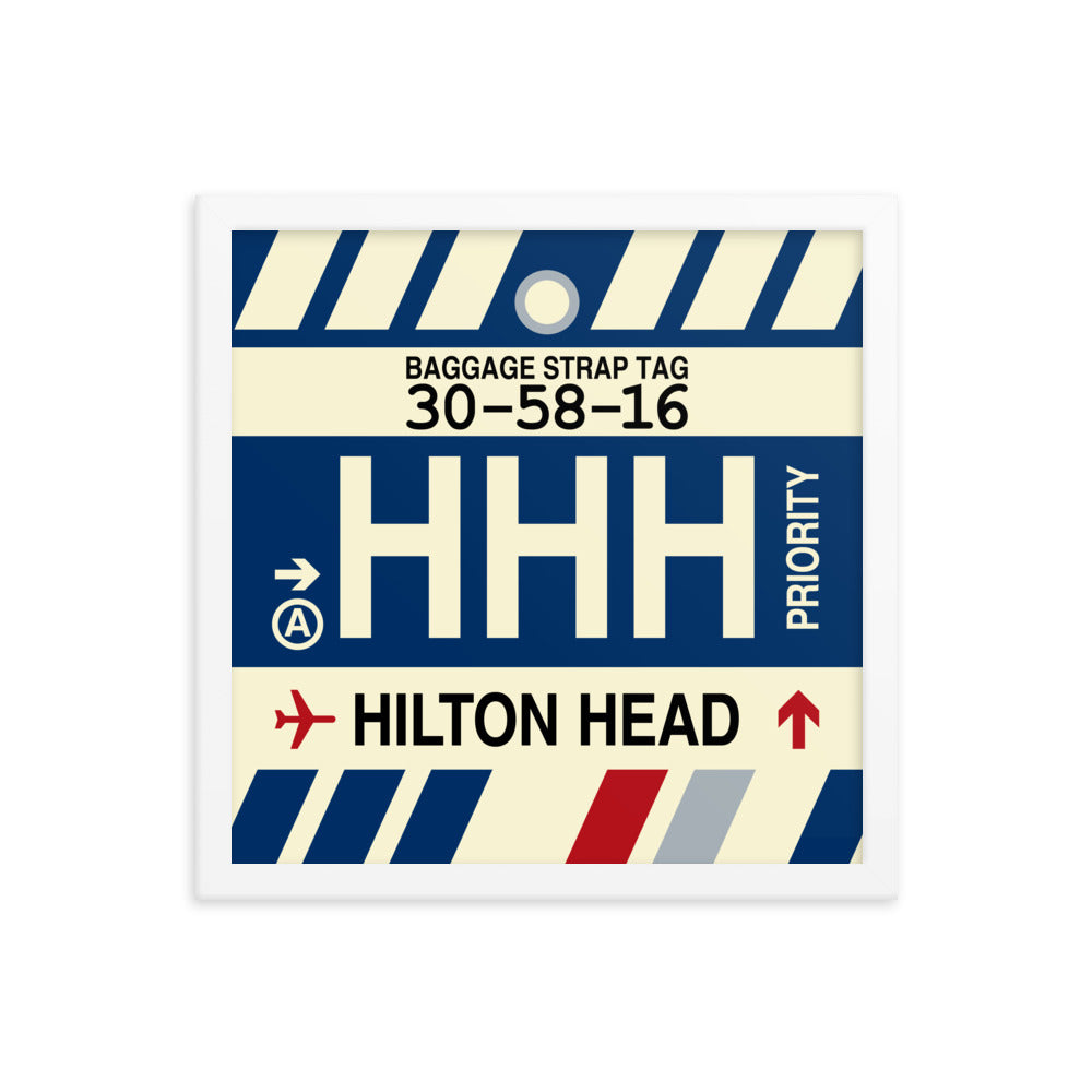 Travel-Themed Framed Print • HHH Hilton Head Island • YHM Designs - Image 13