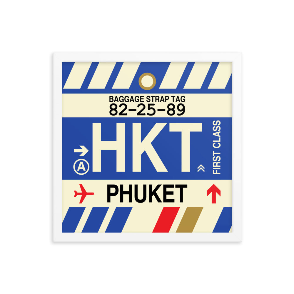 Travel-Themed Framed Print • HKT Phuket Souvenir • YHM Designs - Image 13