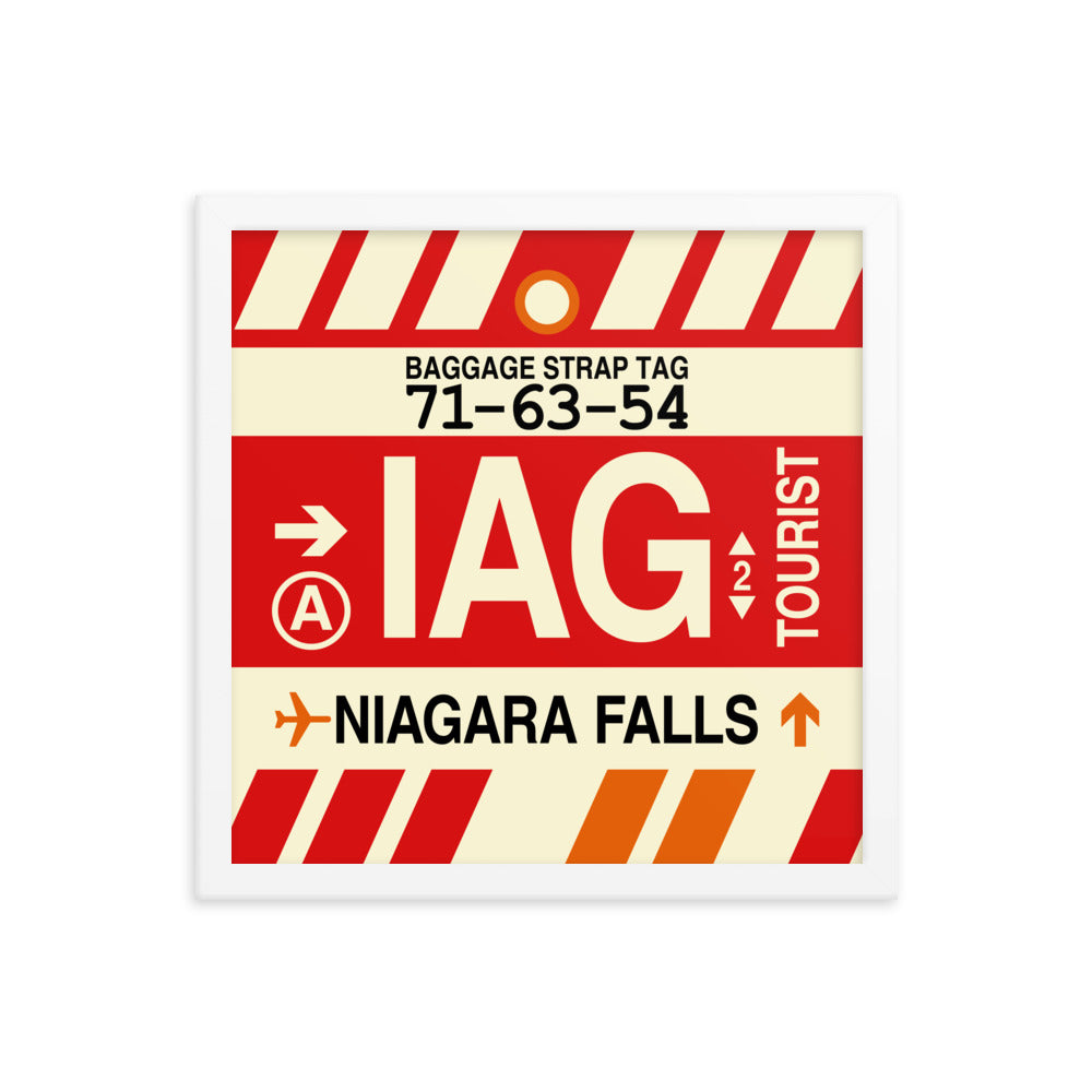 Travel-Themed Framed Print • IAG Niagara Falls • YHM Designs - Image 13