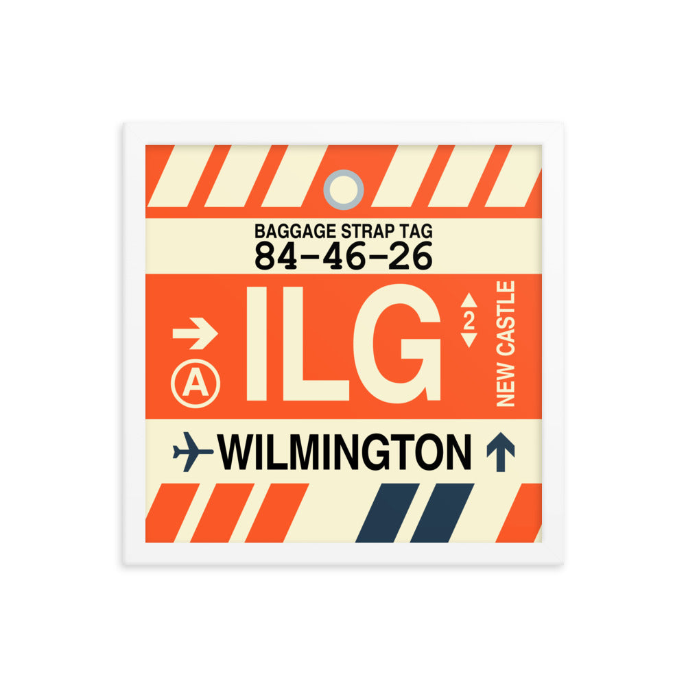 Travel-Themed Framed Print • ILG Wilmington Souvenir • YHM Designs - Image 13