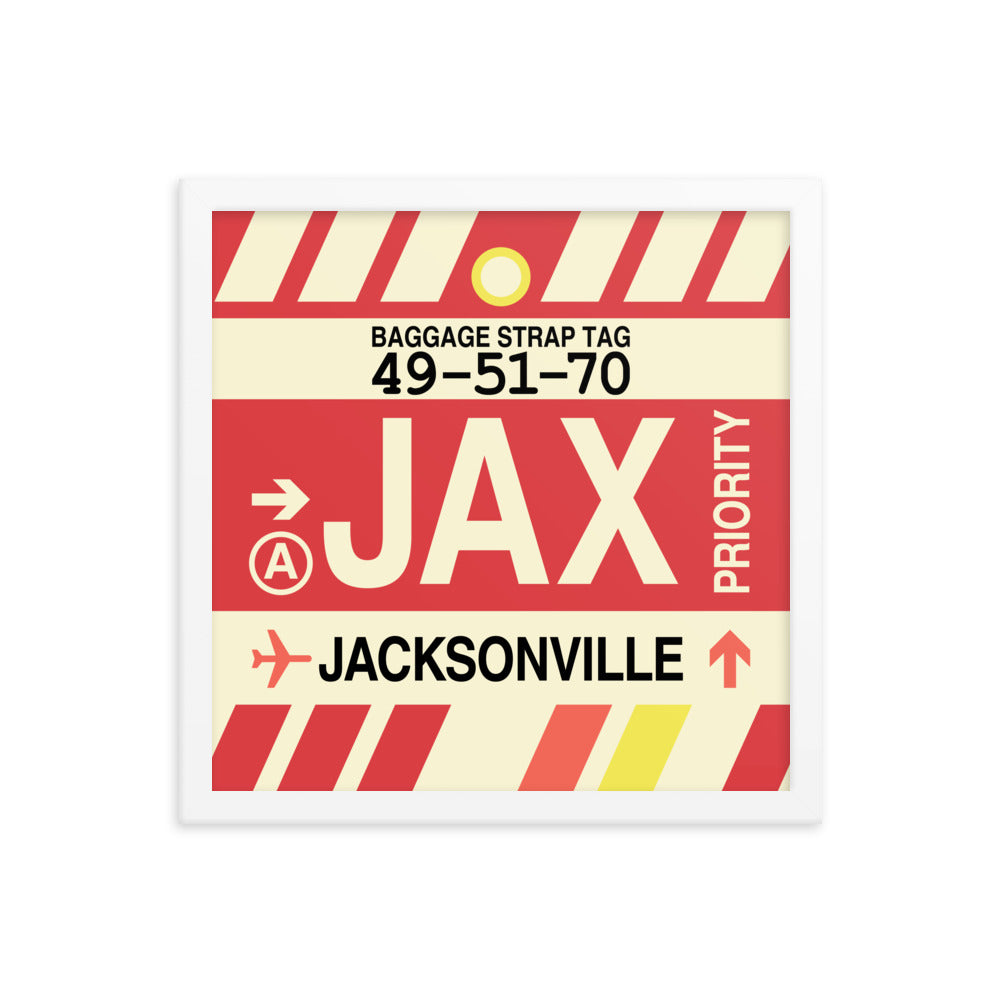 Travel-Themed Framed Print • JAX Jacksonville • YHM Designs - Image 13