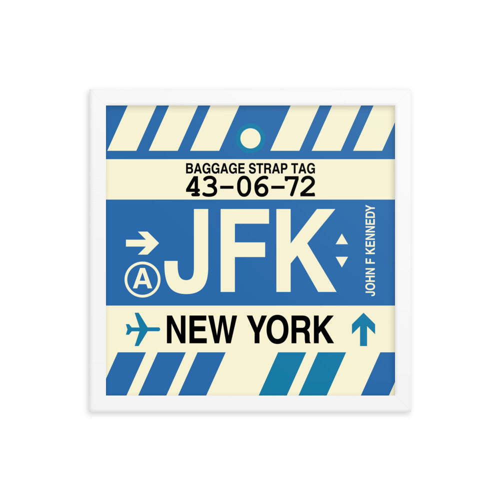 Travel-Themed Framed Print • JFK New York City • YHM Designs - Image 13