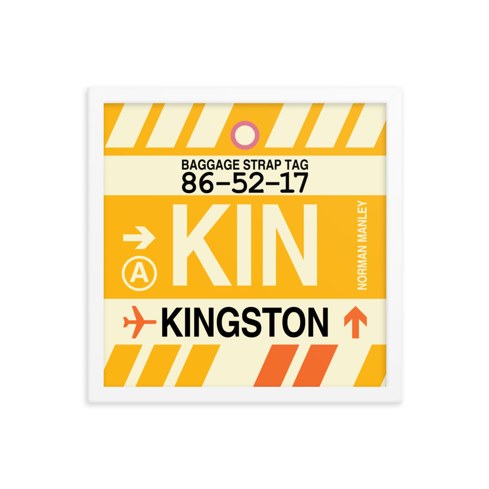 Travel-Themed Framed Print • KIN Kingston Souvenir • YHM Designs - Image 13