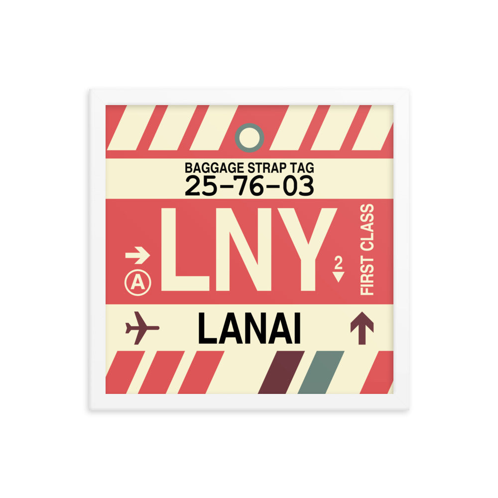 Travel-Themed Framed Print • LNY Lanai • YHM Designs - Image 13