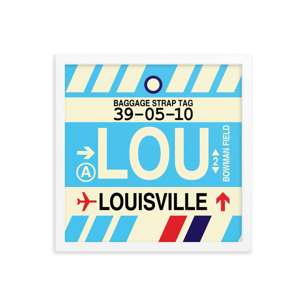 Travel-Themed Framed Print • LOU Louisville • YHM Designs - Image 13