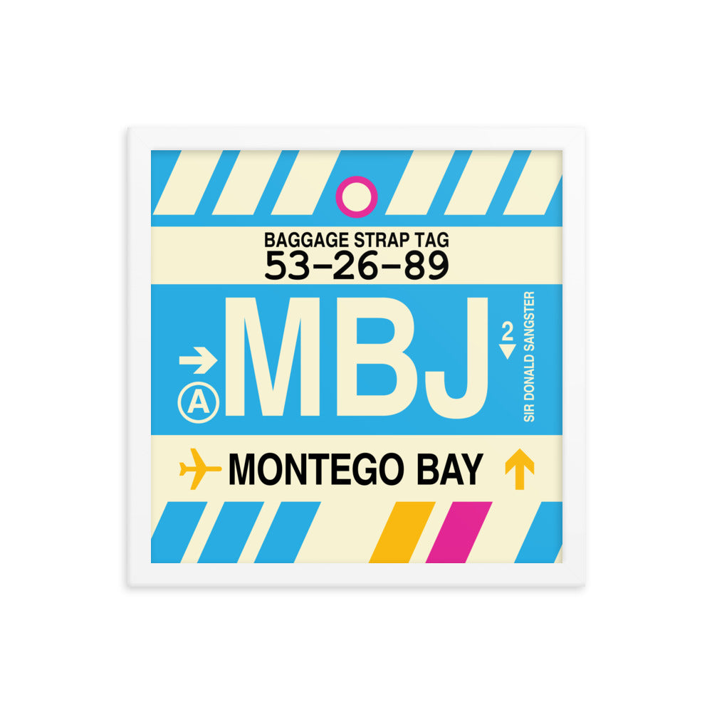 Travel-Themed Framed Print • MBJ Montego Bay Souvenir • YHM Designs - Image 13