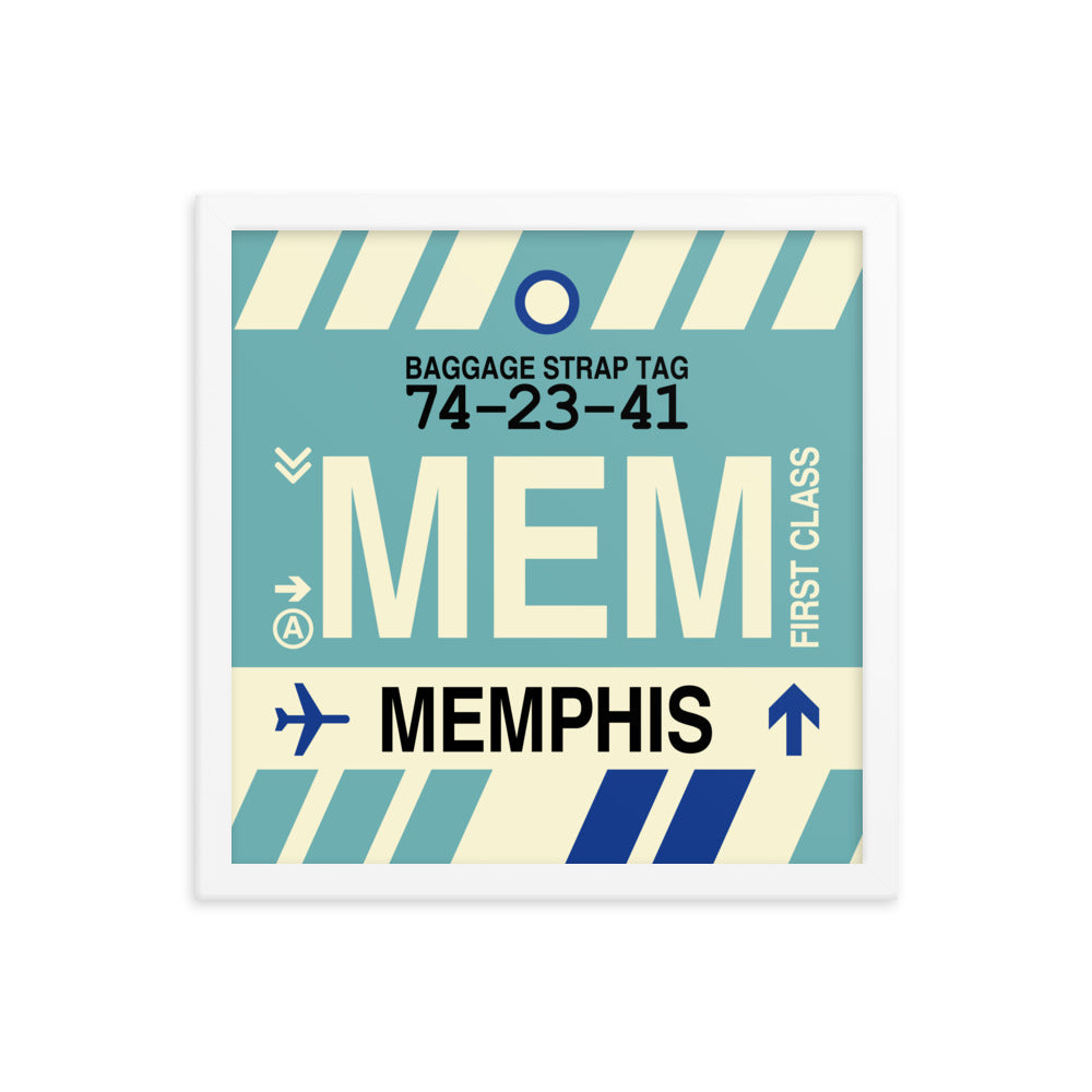 Travel-Themed Framed Print • MEM Memphis • YHM Designs - Image 13