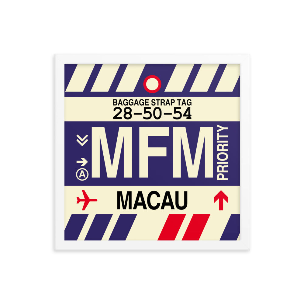 Travel-Themed Framed Print • MFM Macau Souvenir • YHM Designs - Image 13