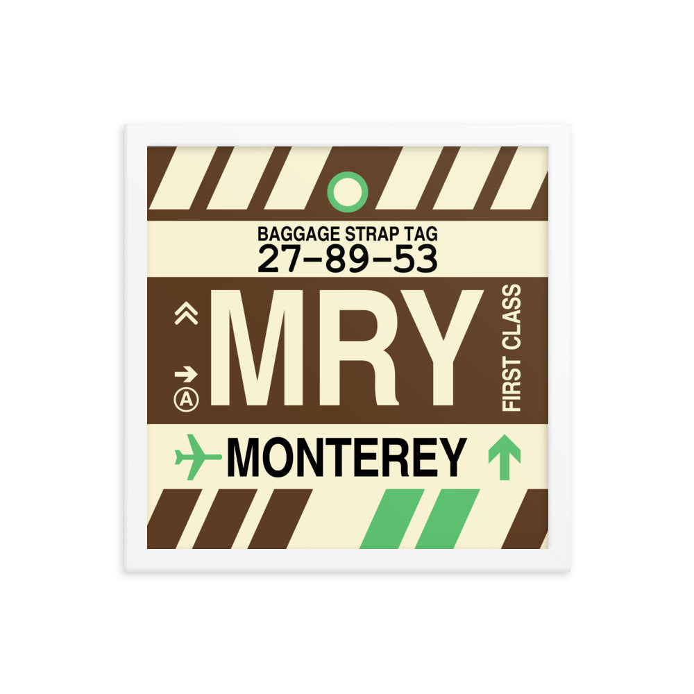 Travel-Themed Framed Print • MRY Monterey • YHM Designs - Image 13