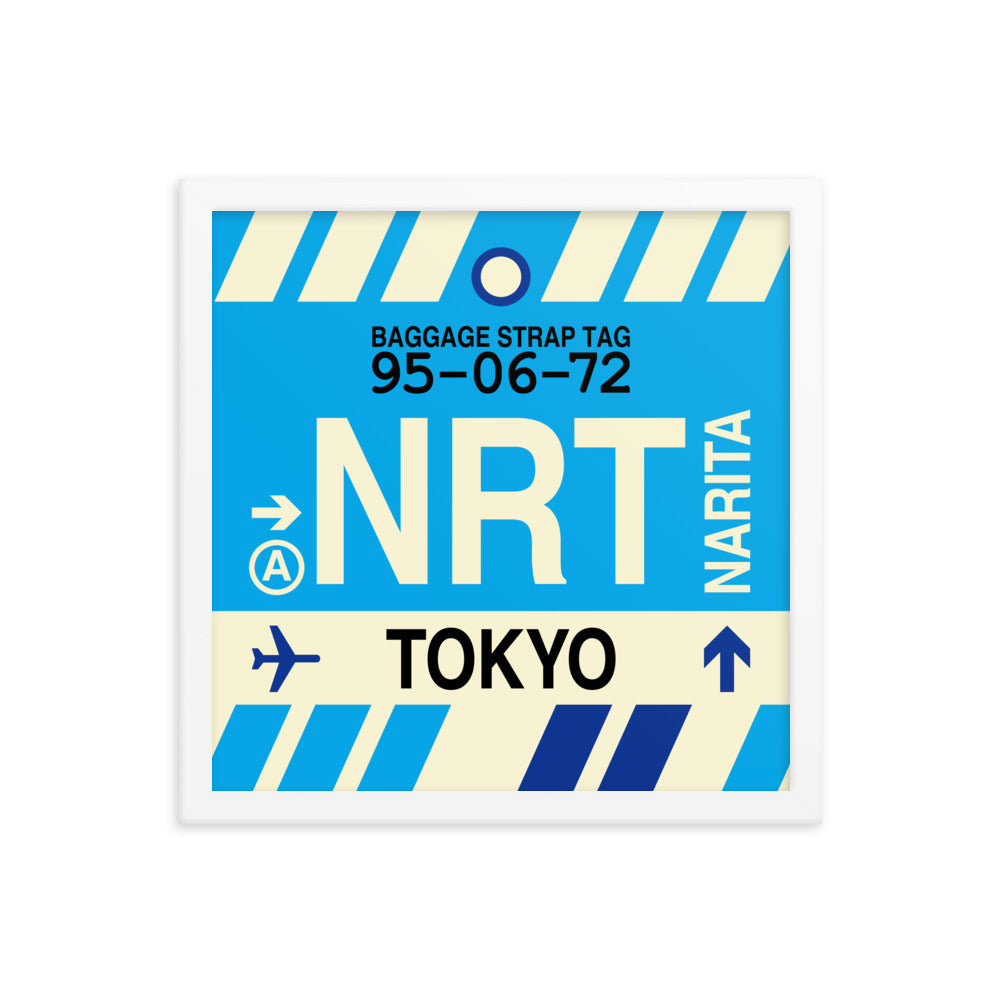 Travel-Themed Framed Print • NRT Tokyo • YHM Designs - Image 13