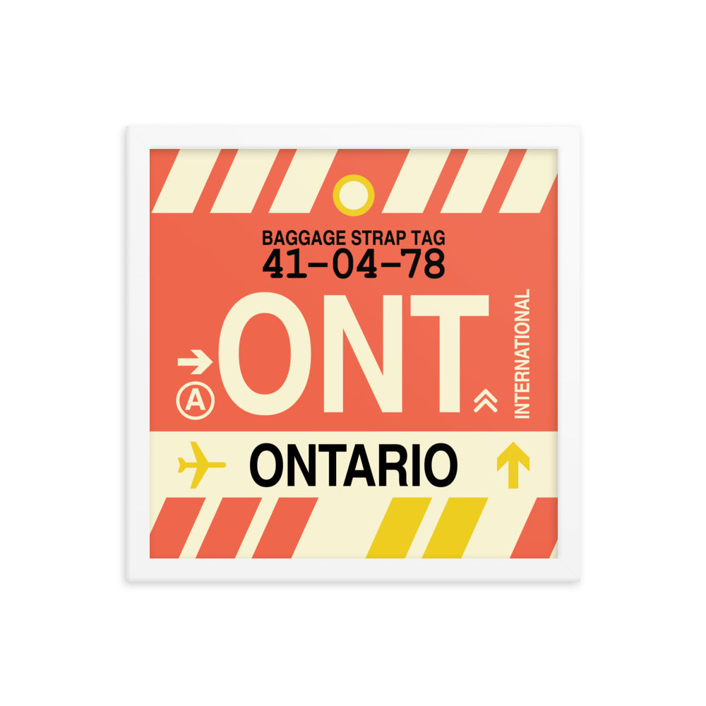 Travel-Themed Framed Print • ONT Ontario Souvenir • YHM Designs - Image 13