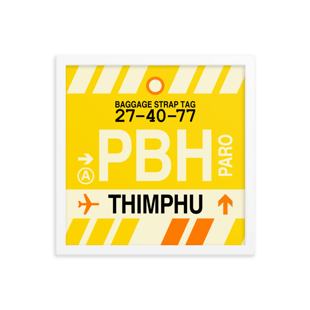Travel-Themed Framed Print • PBH Thimphu Souvenir • YHM Designs - Image 13