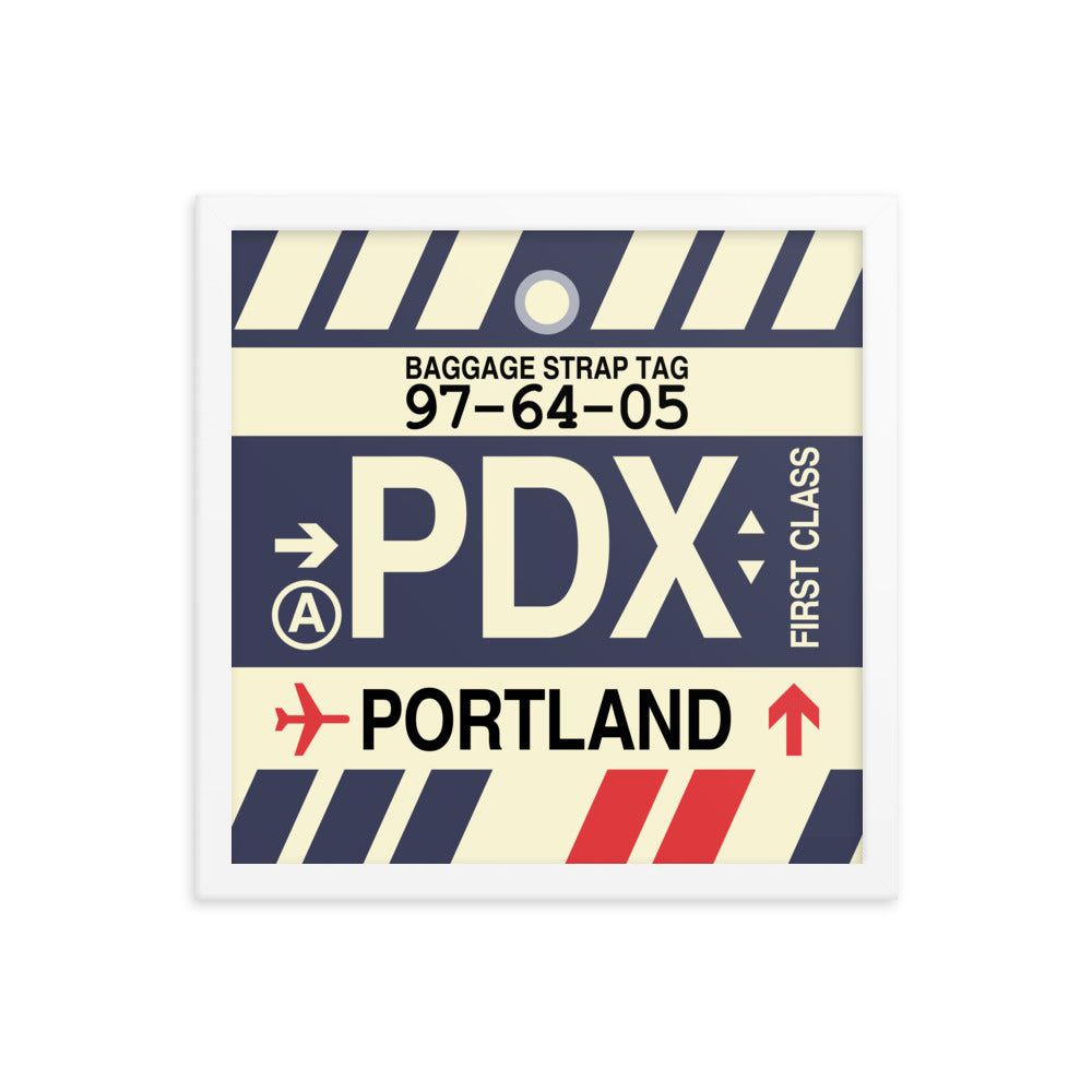 Travel-Themed Framed Print • PDX Portland • YHM Designs - Image 13