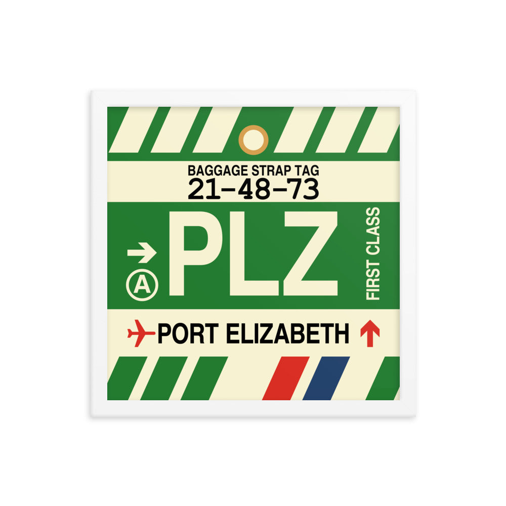 Travel-Themed Framed Print • PLZ Port Elizabeth Souvenir • YHM Designs - Image 13