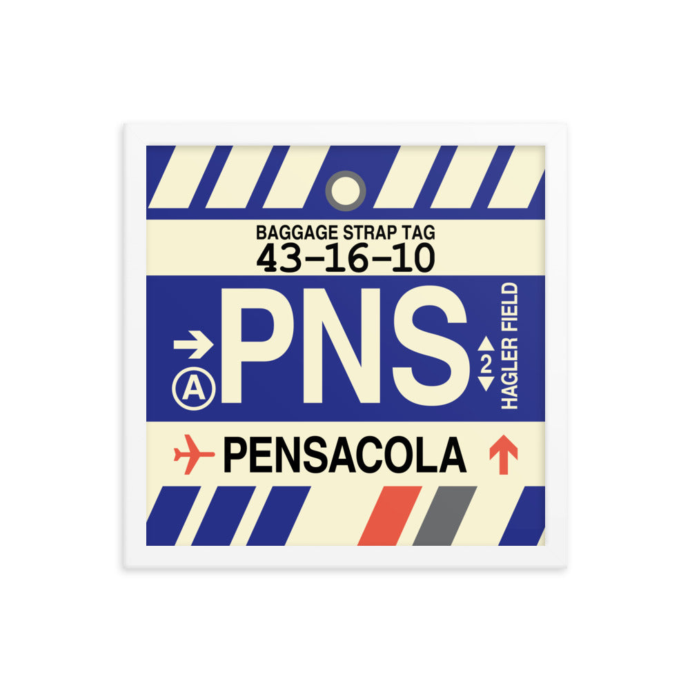 Travel-Themed Framed Print • PNS Pensacola • YHM Designs - Image 13