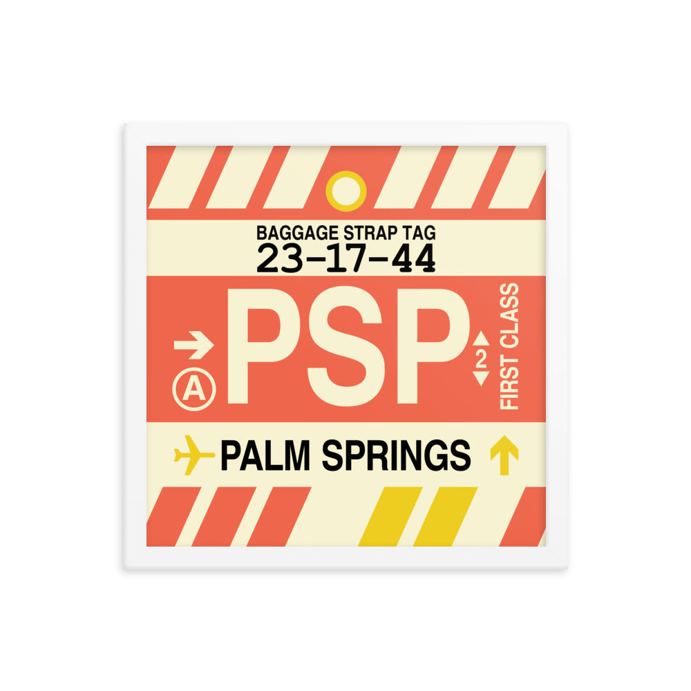 Travel-Themed Framed Print • PSP Palm Springs • YHM Designs - Image 13