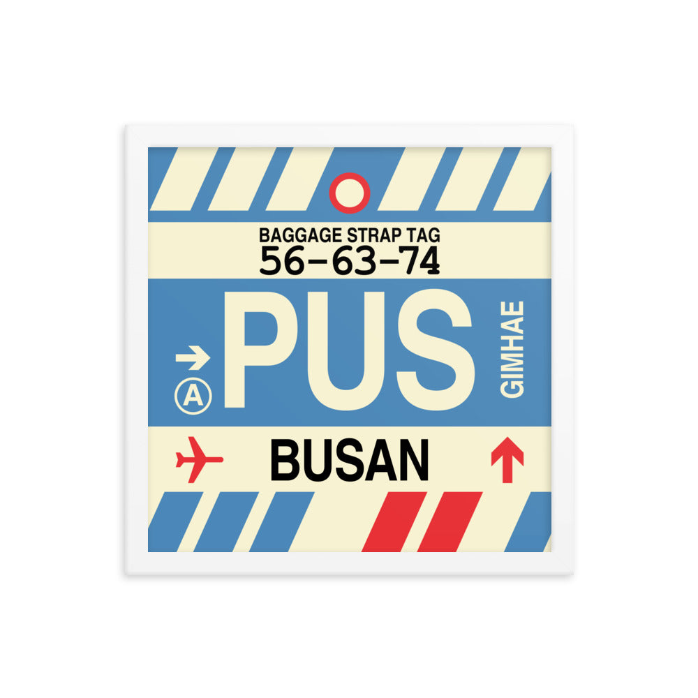 Travel-Themed Framed Print • PUS Busan Souvenir • YHM Designs - Image 13