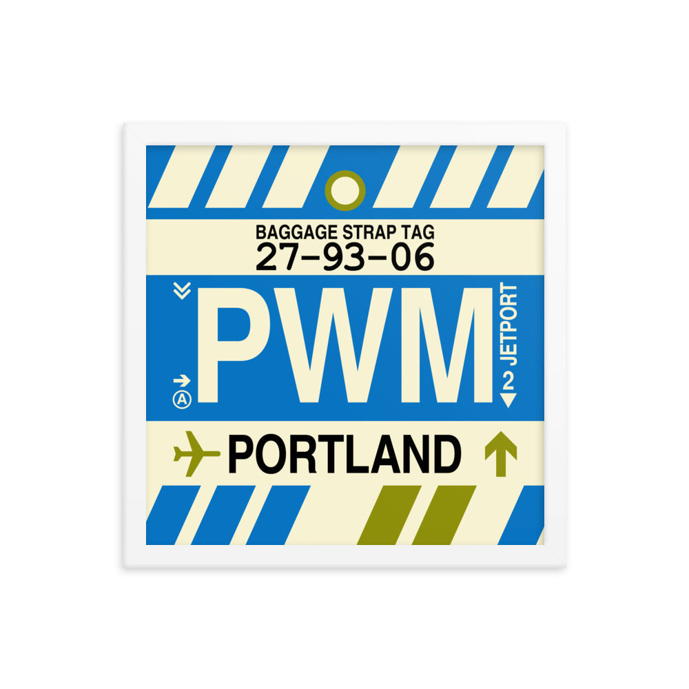 Travel-Themed Framed Print • PWM Portland • YHM Designs - Image 13