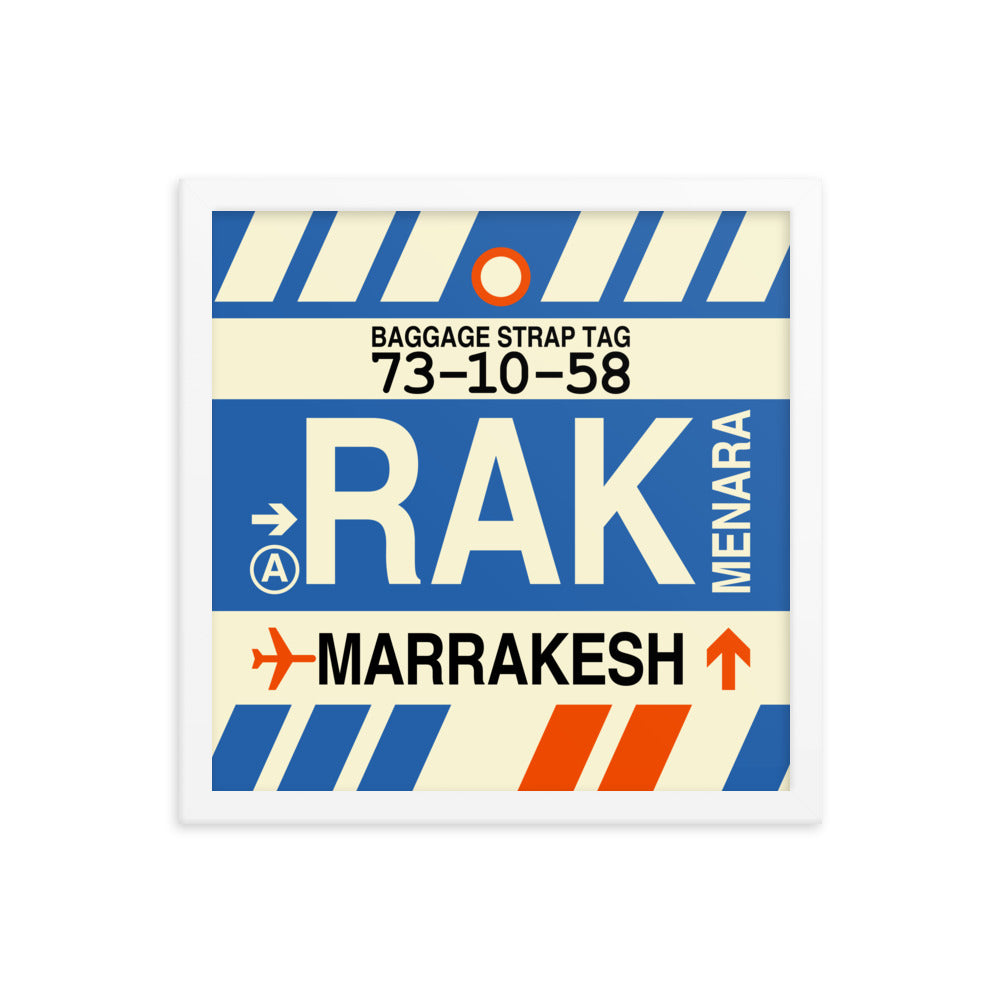 Travel-Themed Framed Print • RAK Marrakesh • YHM Designs - Image 13