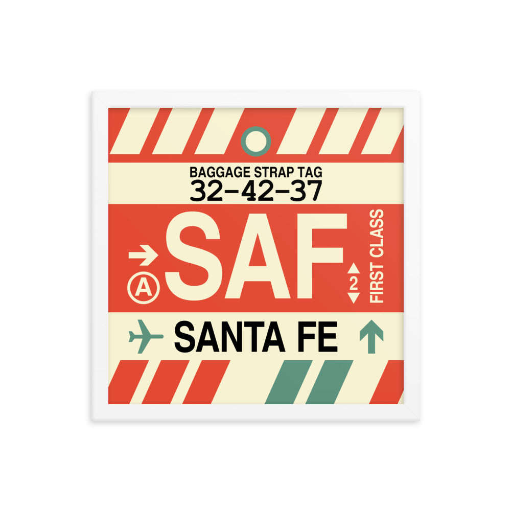 Travel-Themed Framed Print • SAF Santa Fe • YHM Designs - Image 13