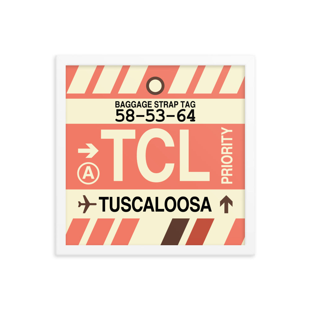 Travel-Themed Framed Print • TCL Tuscaloosa • YHM Designs - Image 13