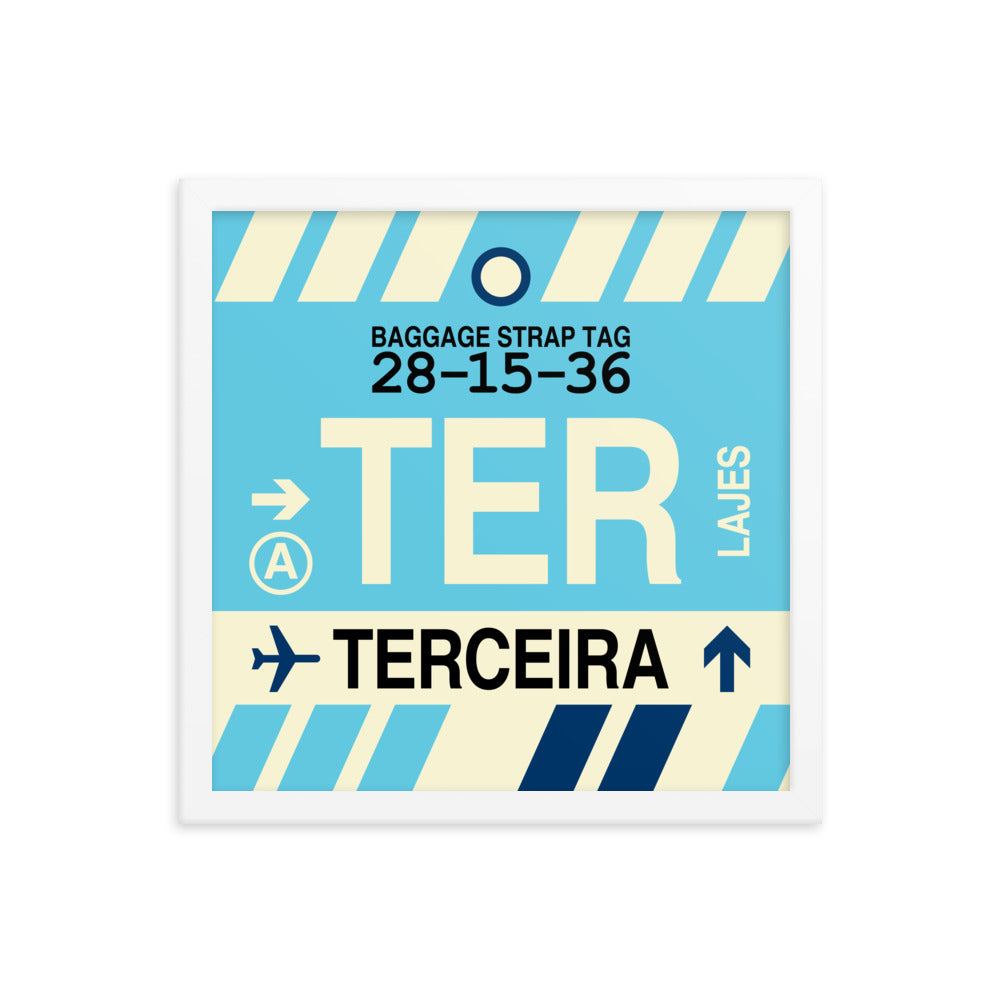 Travel-Themed Framed Print • TER Terceira • YHM Designs - Image 13