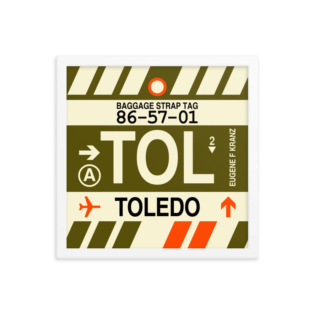 Travel-Themed Framed Print • TOL Toledo • YHM Designs - Image 13