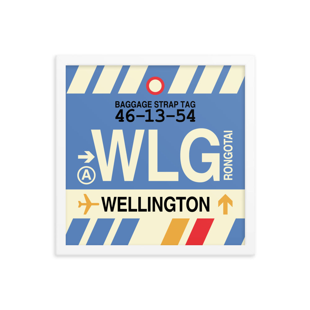 Travel-Themed Framed Print • WLG Wellington • YHM Designs - Image 13