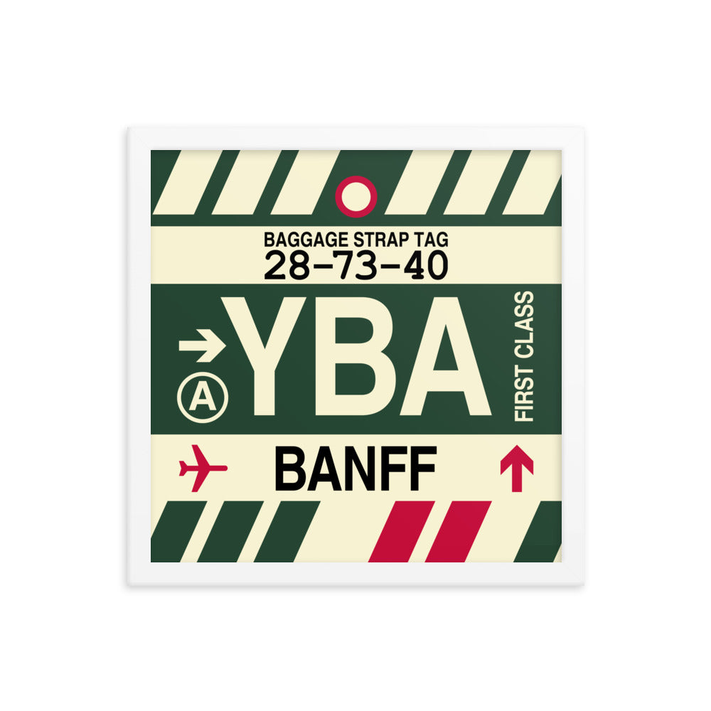 Travel-Themed Framed Print • YBA Banff • YHM Designs - Image 13