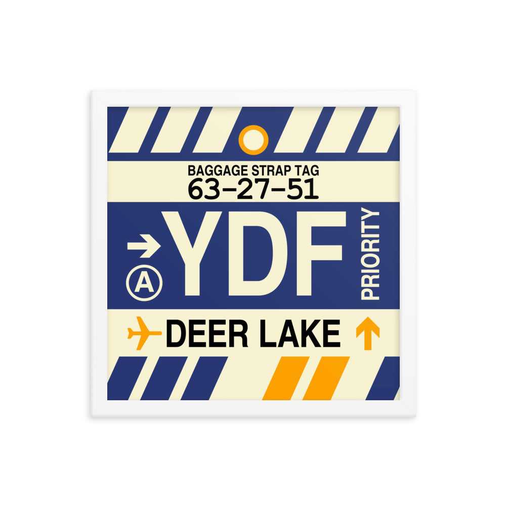 Travel-Themed Framed Print • YDF Deer Lake Souvenir • YHM Designs - Image 13