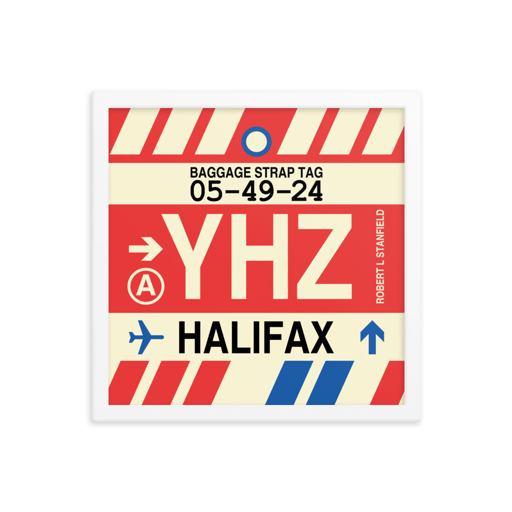 Travel-Themed Framed Print • YHZ Halifax • YHM Designs - Image 13