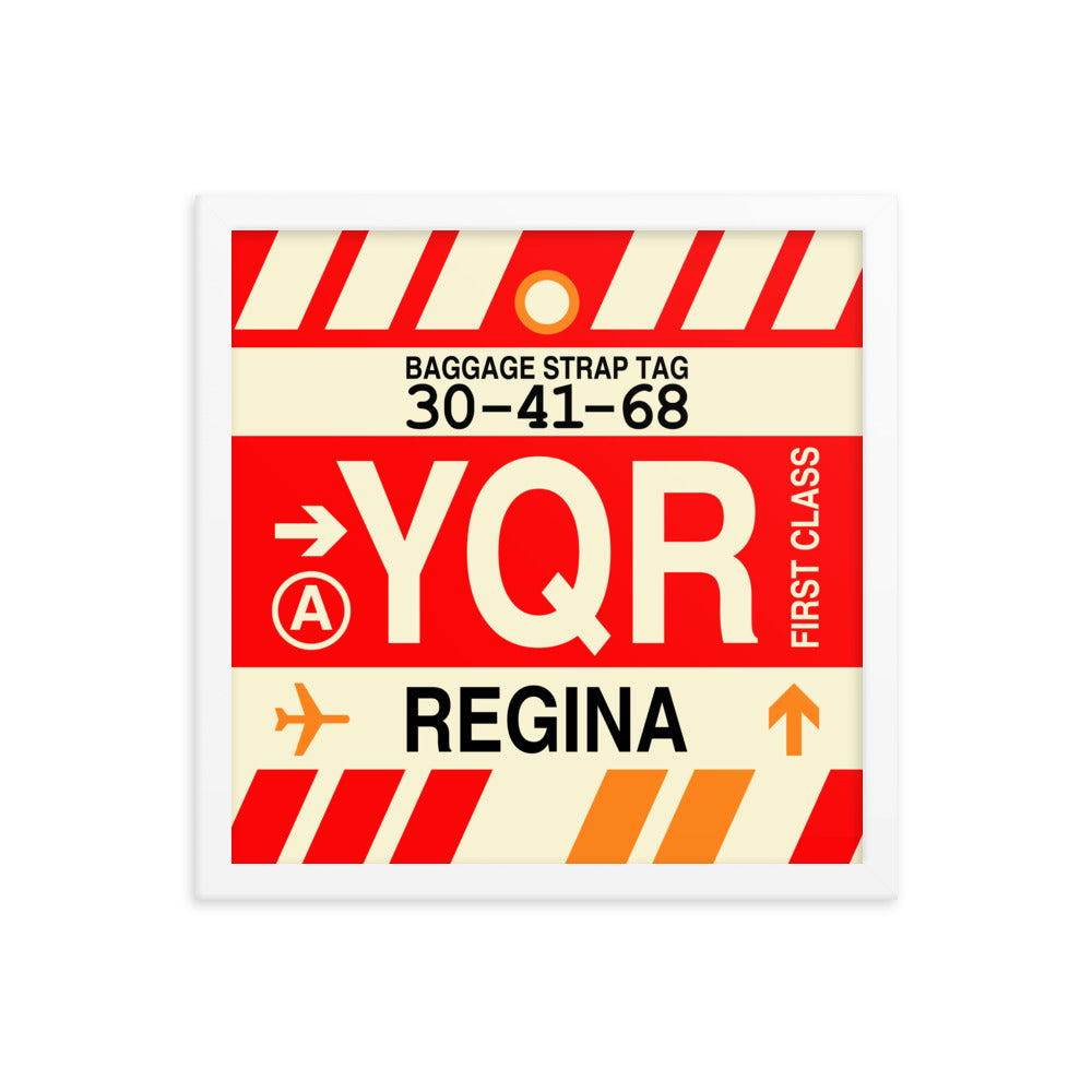 Travel-Themed Framed Print • YQR Regina • YHM Designs - Image 13