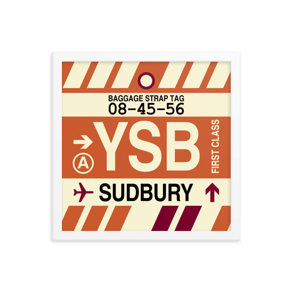 Travel-Themed Framed Print • YSB Sudbury • YHM Designs - Image 13