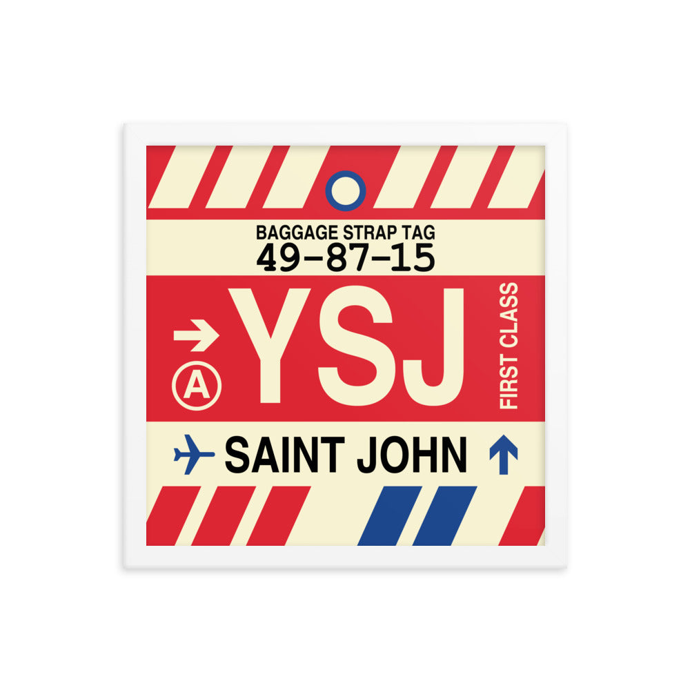 Travel-Themed Framed Print • YSJ Saint John • YHM Designs - Image 13