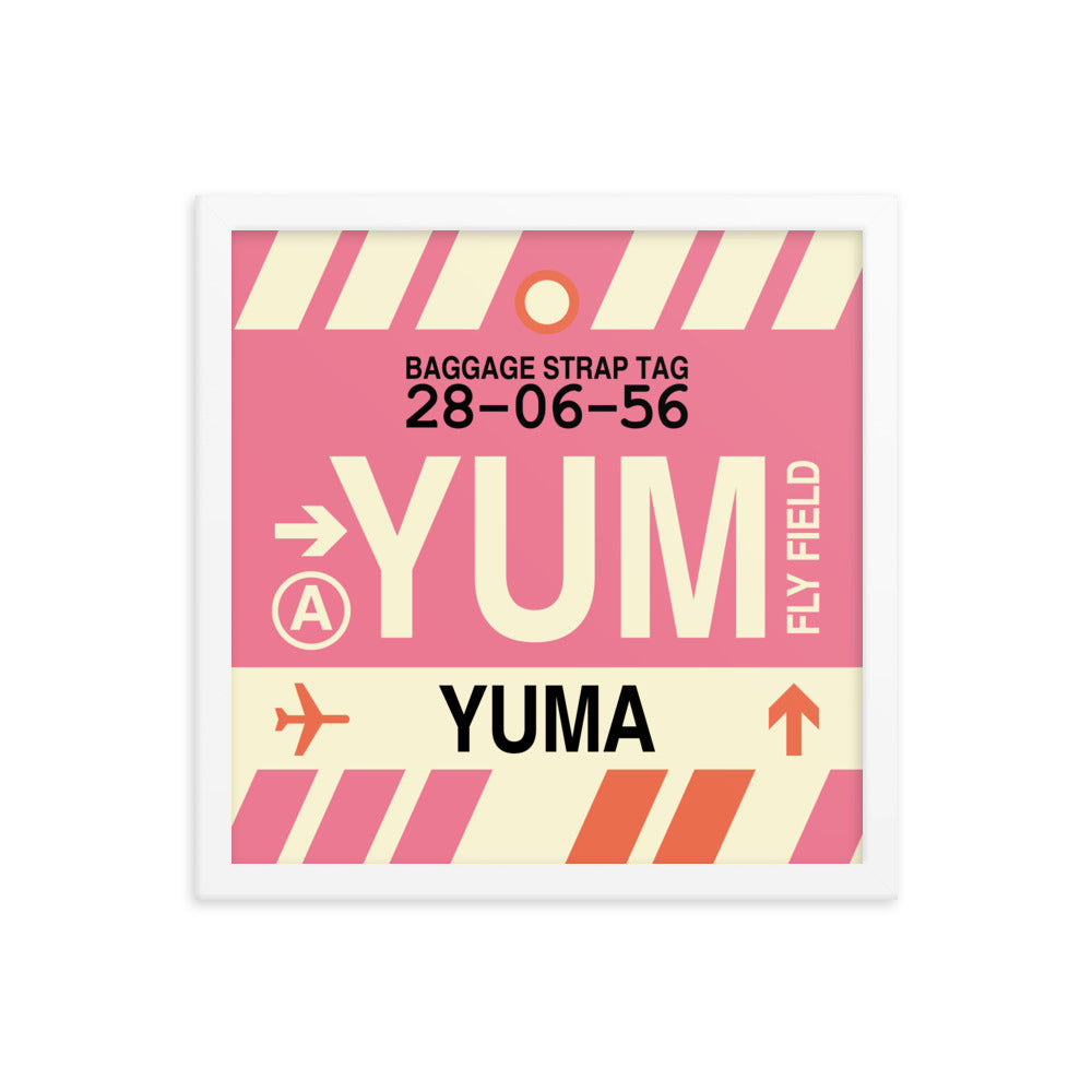 Travel-Themed Framed Print • YUM Yuma • YHM Designs - Image 13