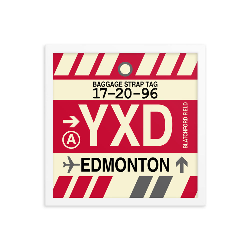 Travel-Themed Framed Print • YXD Edmonton • YHM Designs - Image 13